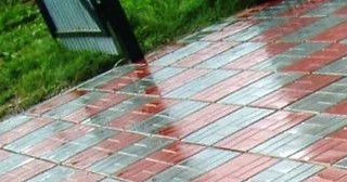 Профессиональная укладка цементной тротуарной плитки в Тайшете в октябре